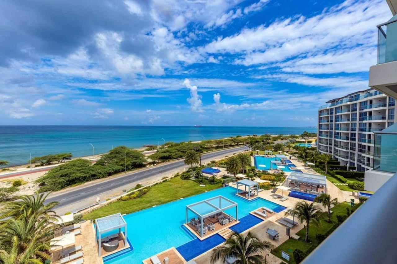 Breath Taking Beach Front Views Condo Eagle Beach Palm Beach Exterior foto